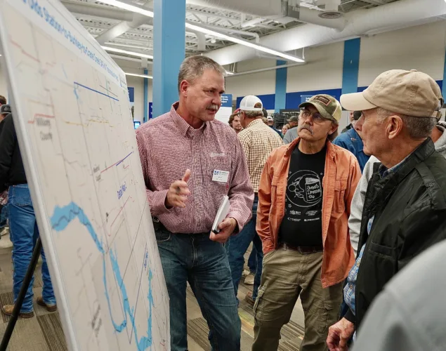 Landowners hear about transmission proposal